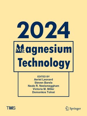 cover image of Magnesium Technology 2024